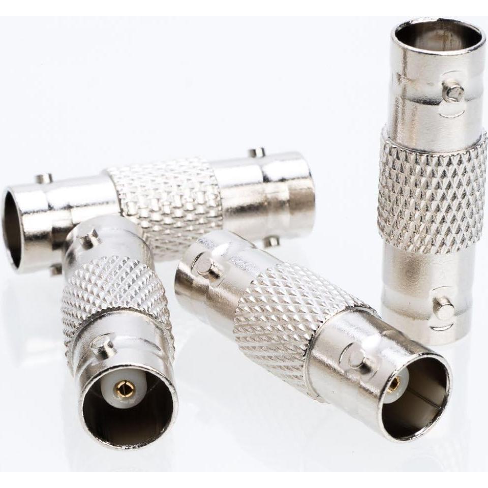 Kit Adaptadores BNC Hembra a Hembra Satmaximum para CCTV