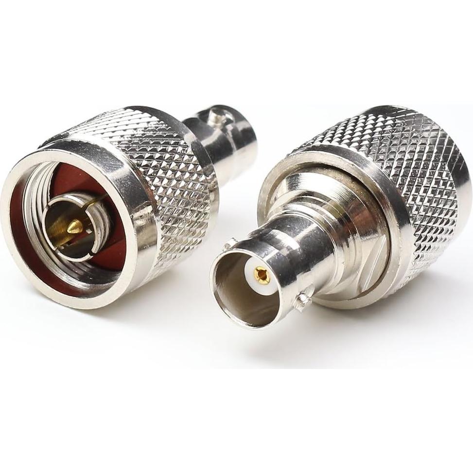 Adaptador Coaxial N Macho a BNC Hembra ANHAN 5 Pack