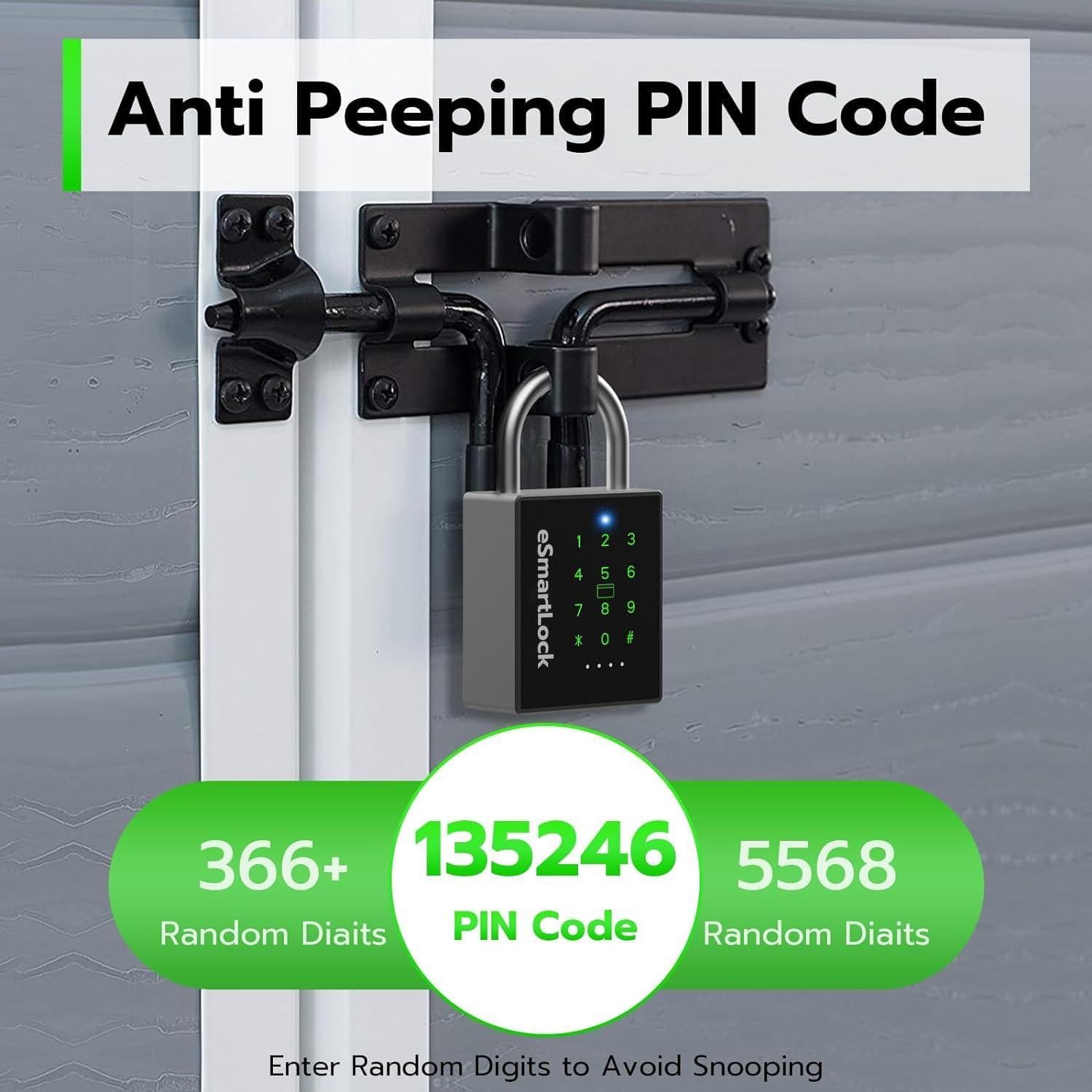 Candado Inteligente eLinkSmart YL-P12BC NFC y Bluetooth