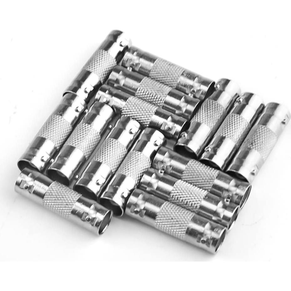Conectores BNC 30 PCS WMYCONGCONG para CCTV - Macho y Hembra