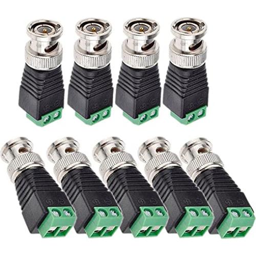 Conector Balun BNC Macho Deguangxin 28 Pcs para CCTV