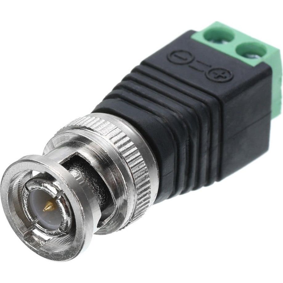 Conector Balun BNC Macho Deguangxin 28 Pcs para CCTV