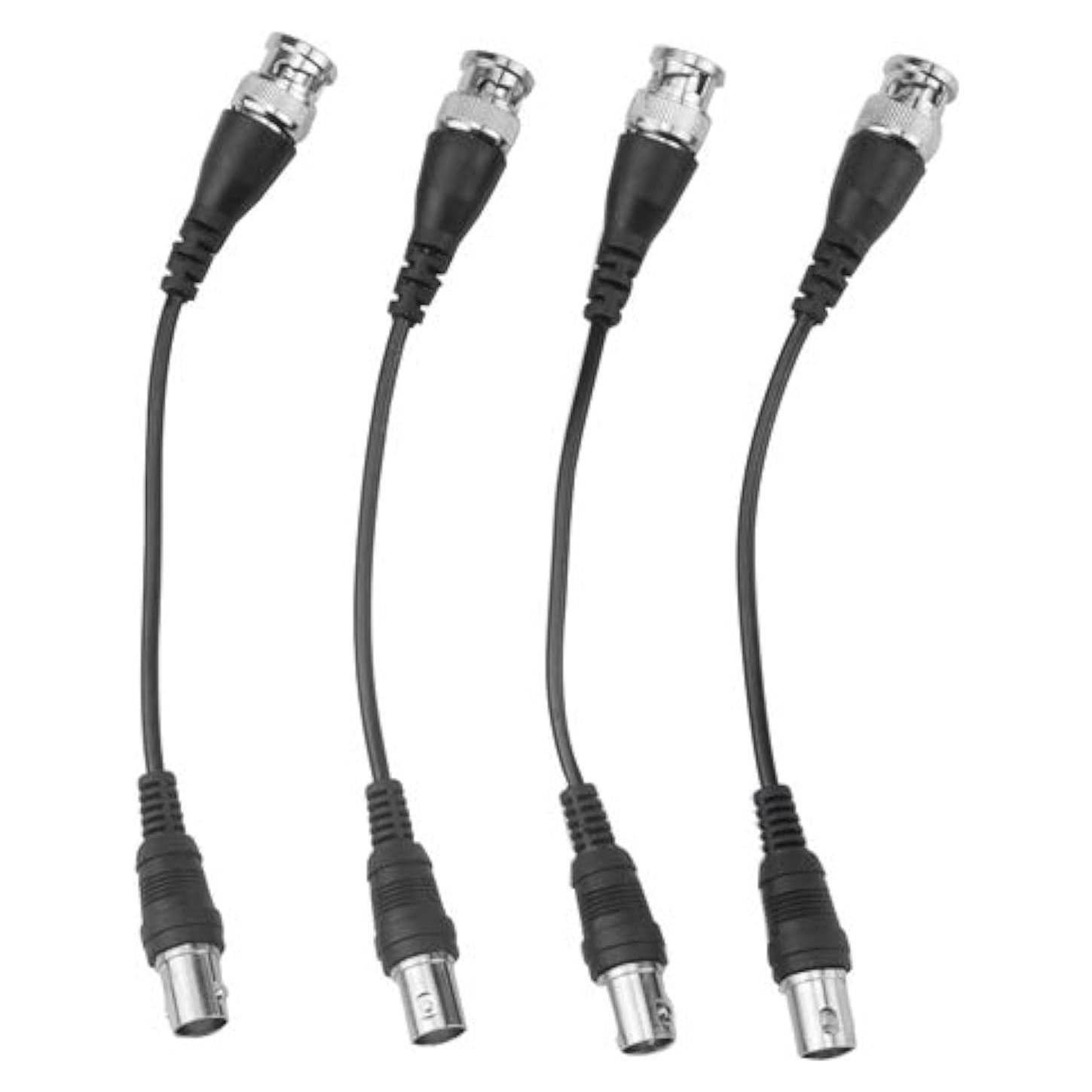 Conectores BNC Crimpador RG174 4 Pcs XLX para CCTV