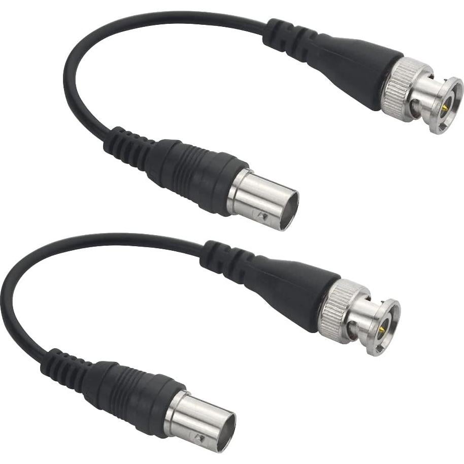 Conectores BNC Crimpador RG174 4 Pcs XLX para CCTV