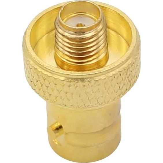 Adaptador Coaxial SMA Femenino a BNC Femenino - Paquete de 6