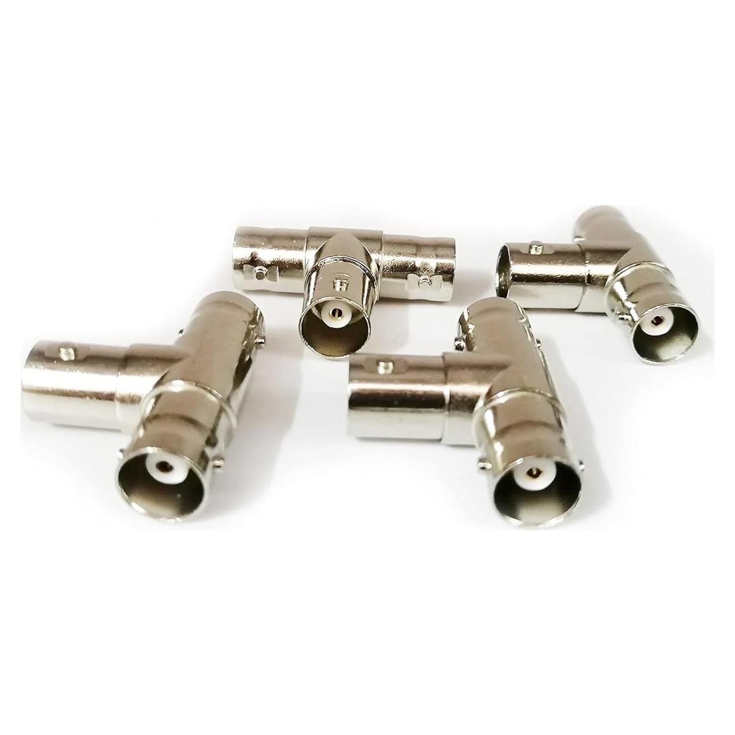 Divisor BNC en T Longleaf 4 Piezas Conector Coaxial RF