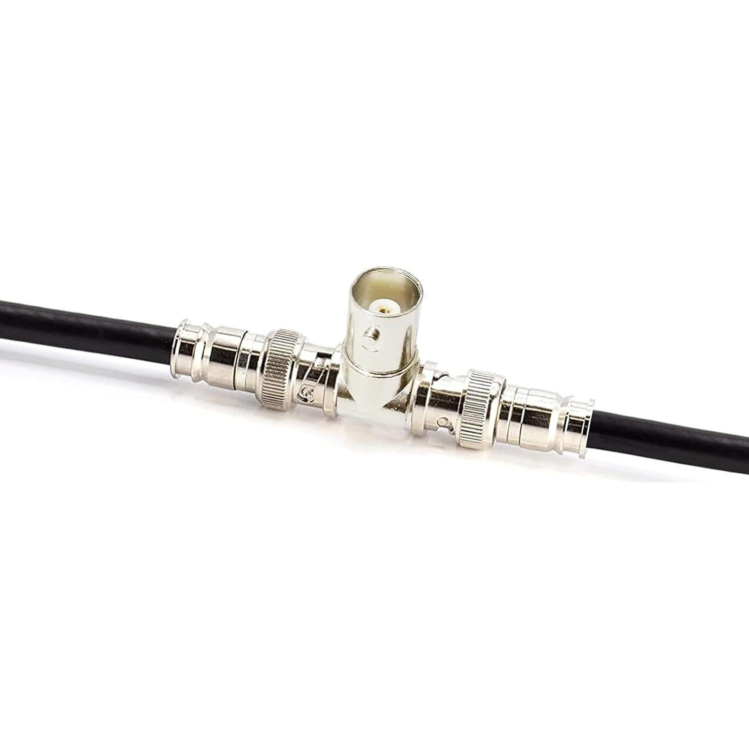 Divisor BNC en T Longleaf 4 Piezas Conector Coaxial RF