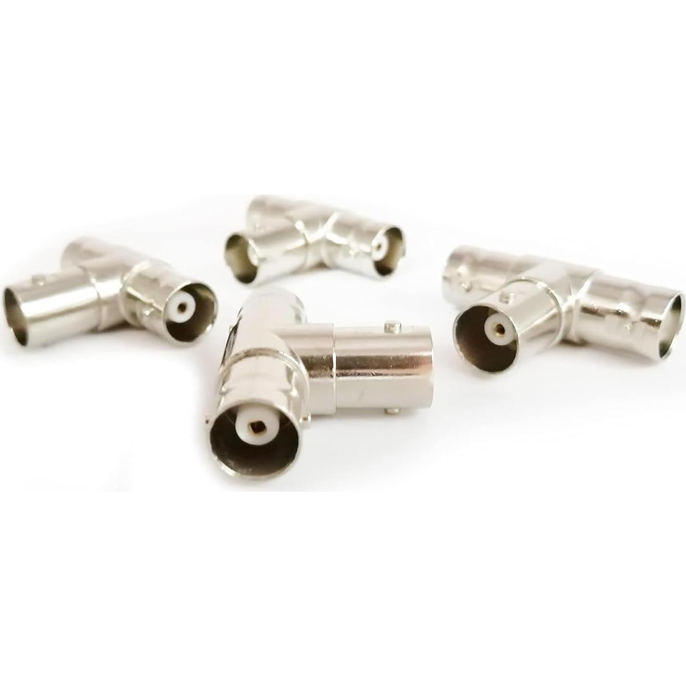 Divisor BNC en T Longleaf 4 Piezas Conector Coaxial RF