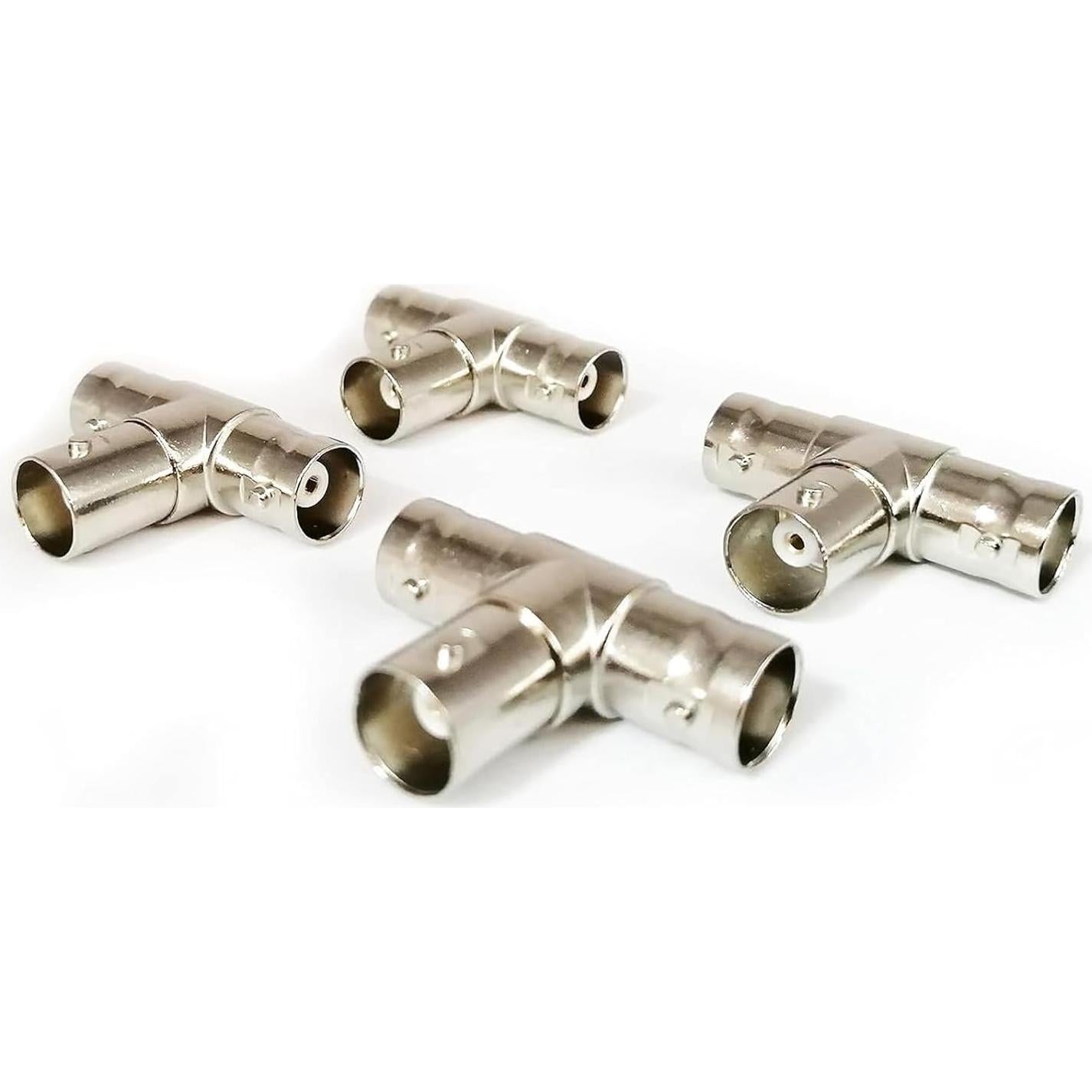 Divisor BNC en T Longleaf 4 Piezas Conector Coaxial RF