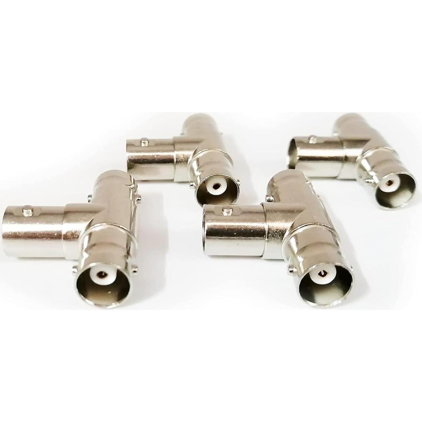 Divisor BNC en T Longleaf 4 Piezas Conector Coaxial RF