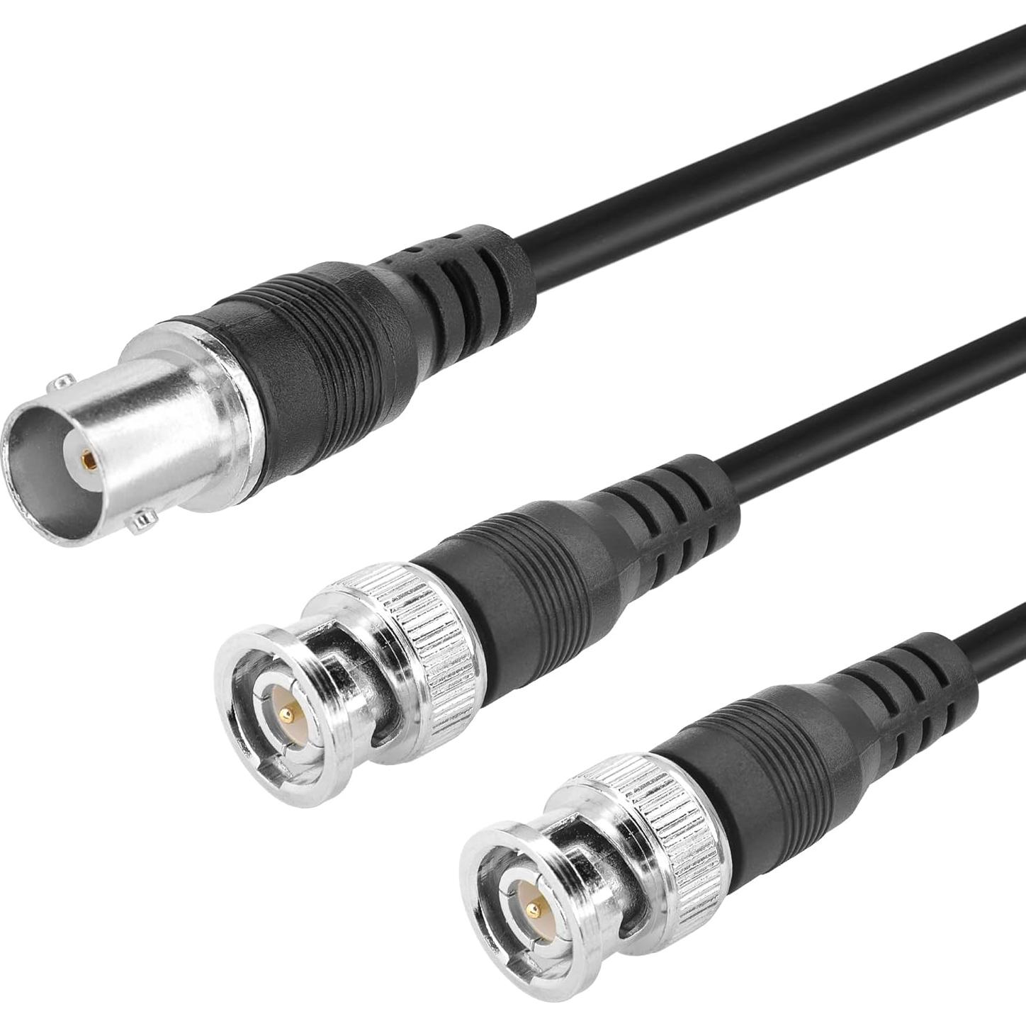 Cable Divisor BNC YOUCHENG 0.4m Hembra a Doble Macho