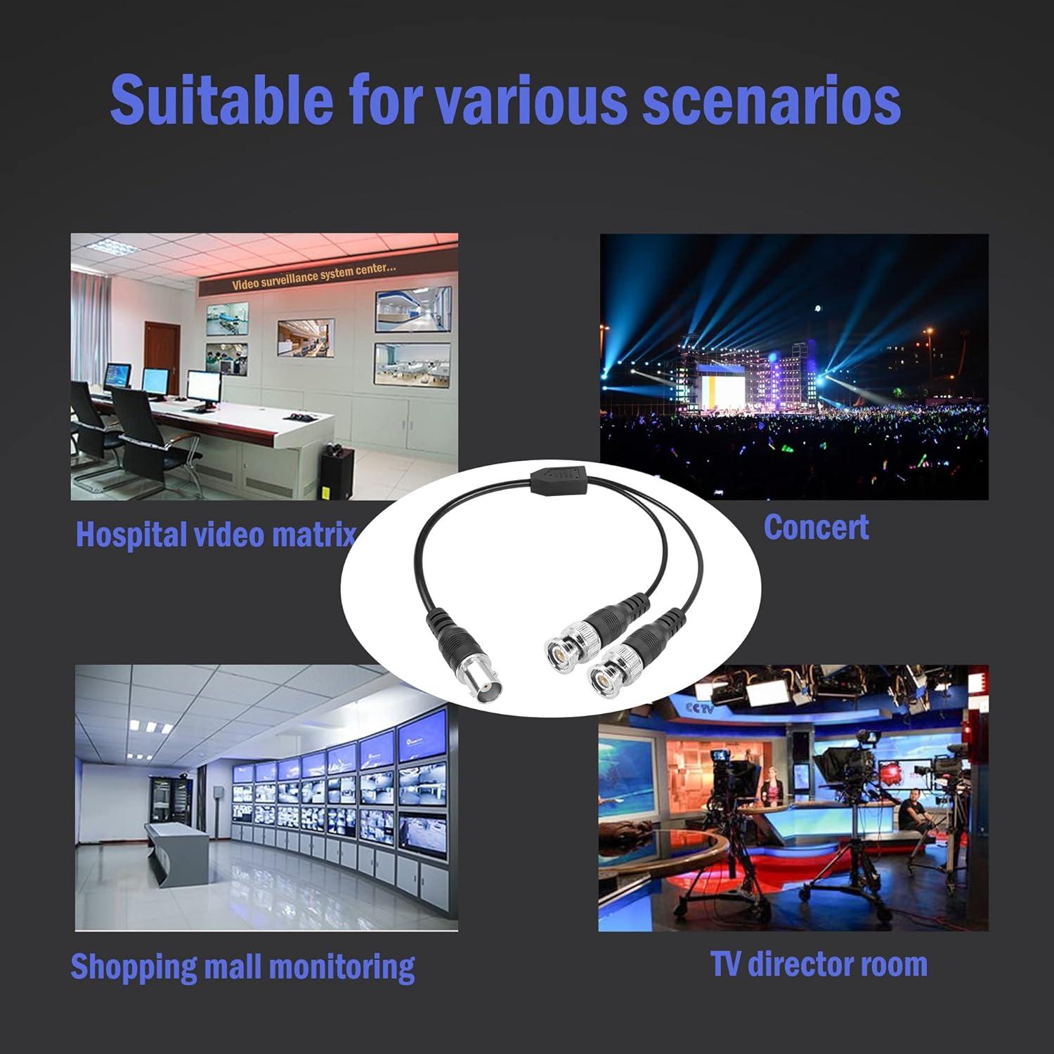 Cable Divisor BNC YOUCHENG 0.4m Hembra a Doble Macho