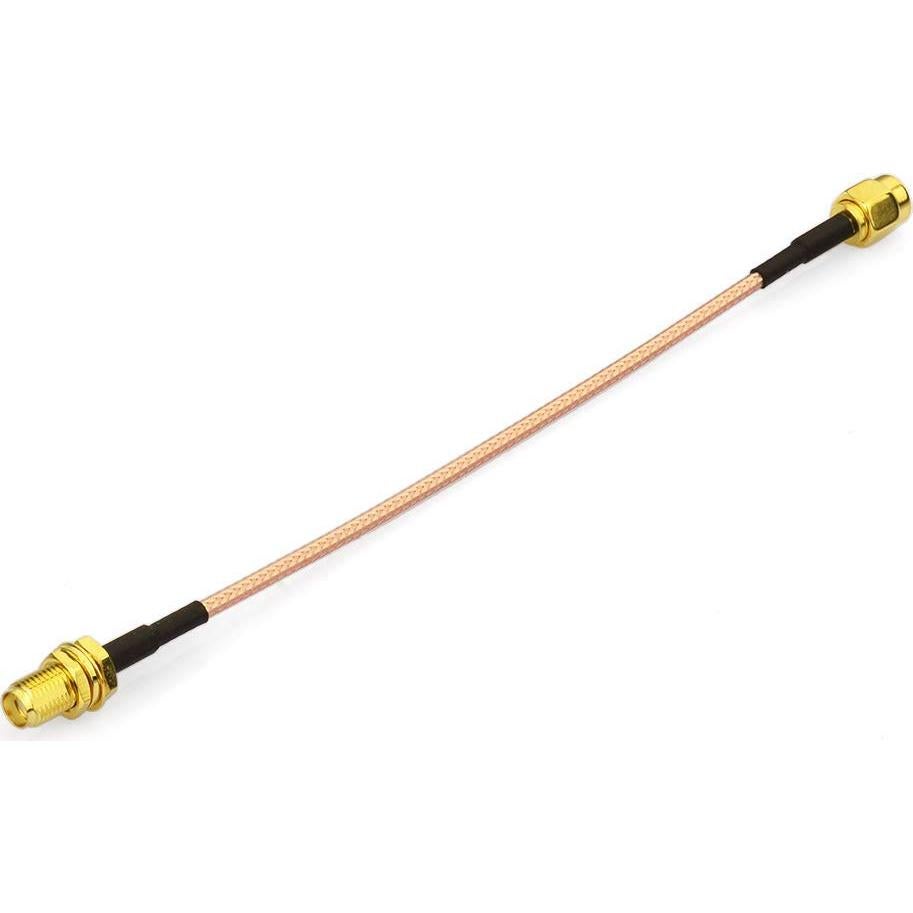 Cable de Extensión Antena SMA Hembra a Macho 15cm 2-Pack Bingfu