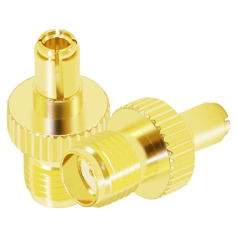 Adaptador Coaxial SMA Hembra a TS9 Macho CNARIO 2PCS