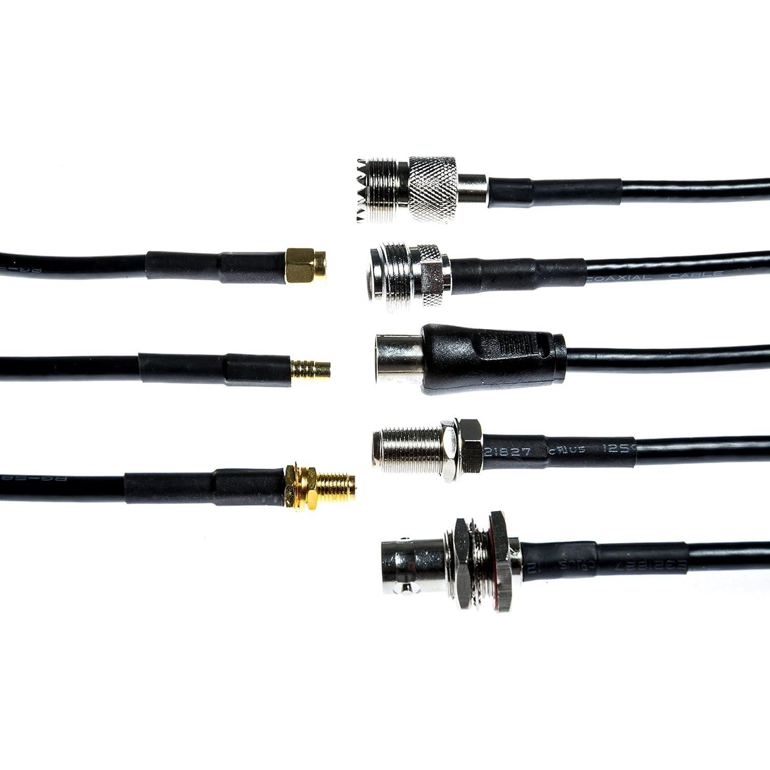 Kit de Cables SMA NooElec - 8 Adaptadores RF para Radios