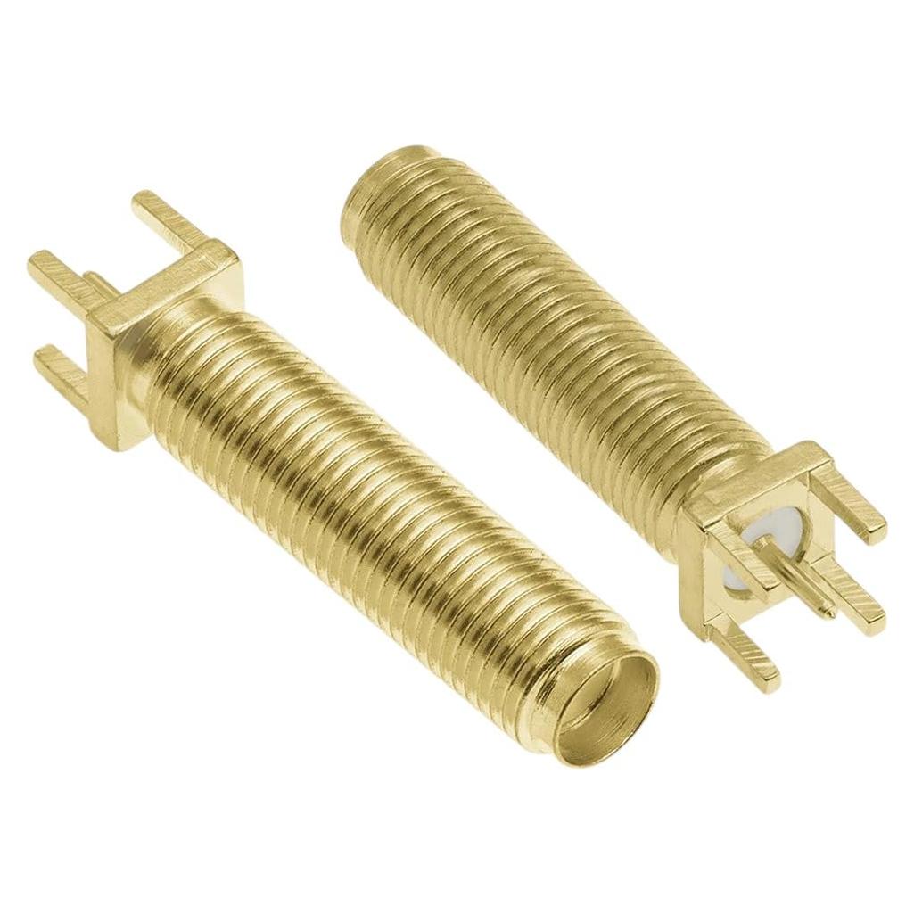 Adaptador de Enchufe SMA Macho Hembra 10 Pcs RIENGAIEAROA