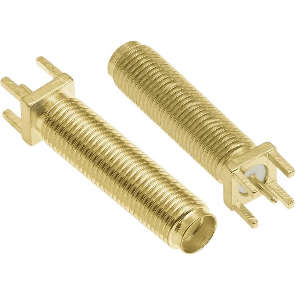 Adaptador de Enchufe SMA Macho Hembra 10 Pcs RIENGAIEAROA