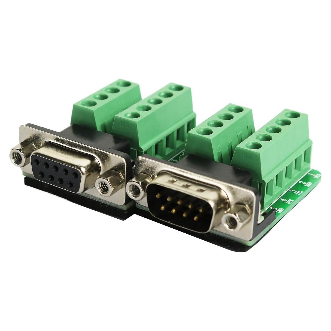 Conector DB9 Twinklebay RS232 Macho y Hembra 9 Pines