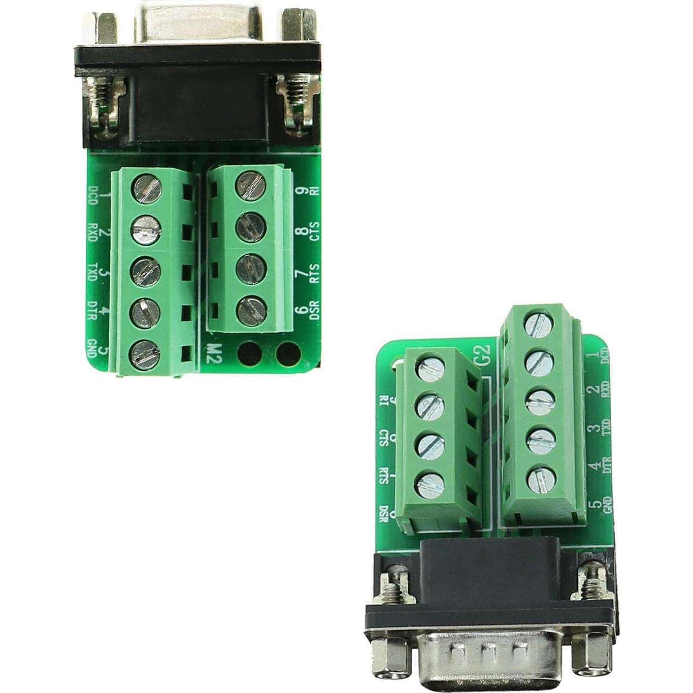 Conector DB9 Twinklebay RS232 Macho y Hembra 9 Pines