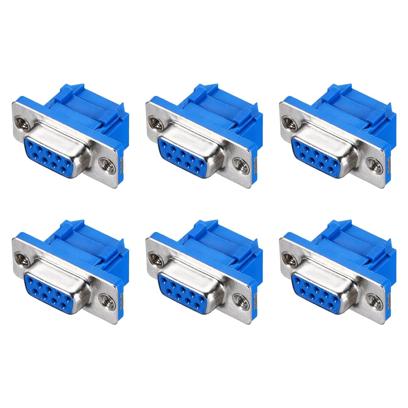 Conector D-sub DB9 Femenino IDC MECCANIXITY 9 pines Paquete de 6