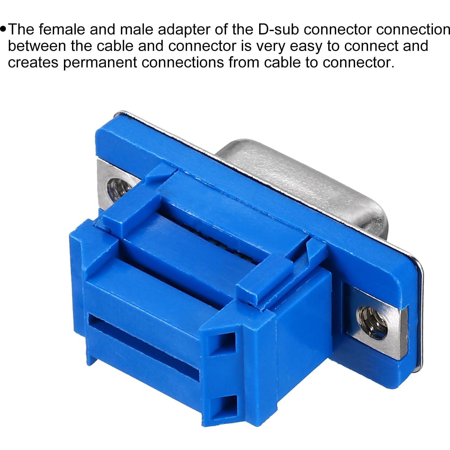 Conector D-sub DB9 Femenino IDC MECCANIXITY 9 pines Paquete de 6