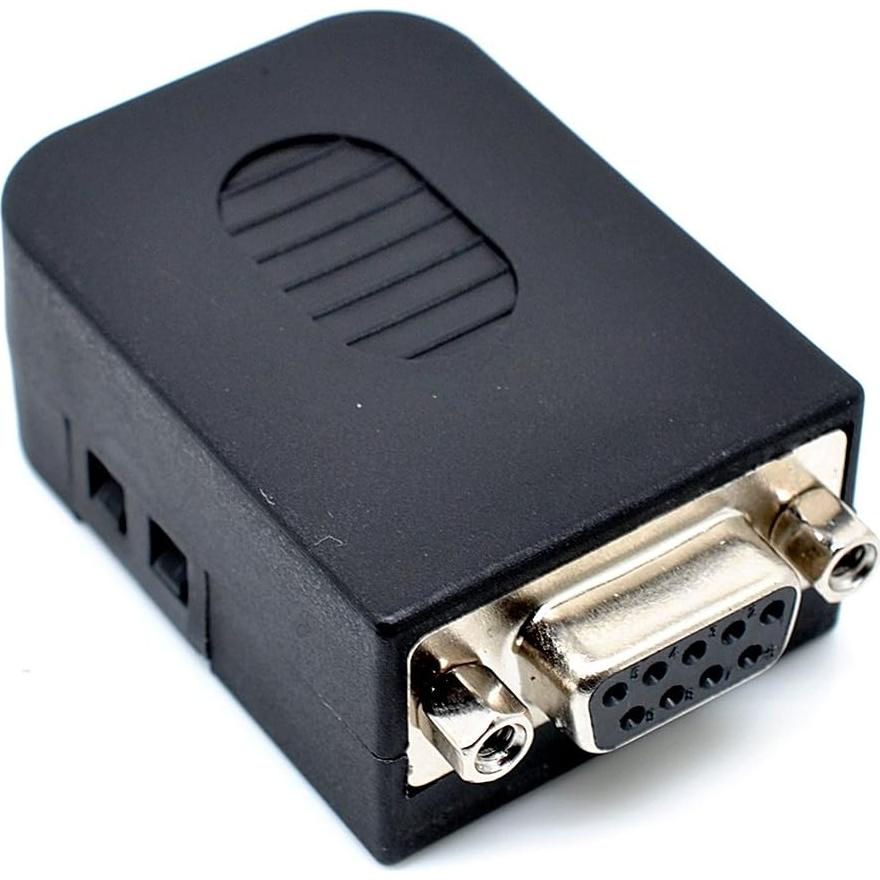 Adaptador D-SUB hembra DB9 Oiyagai 9 pines con tuerca