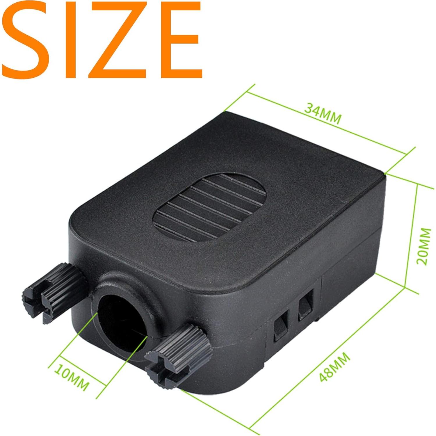 Adaptador D-SUB hembra DB9 Oiyagai 9 pines con tuerca