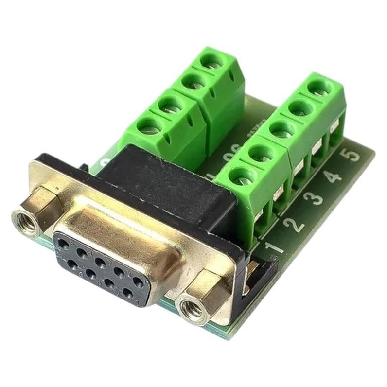 Conector D-Sub 9 Pin Femenino Sin Soldadura Aleneribine