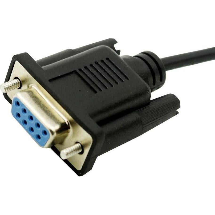 Adaptador Vanki RS232 DB9 Hembra a USB 2.0 Hembra 25cm