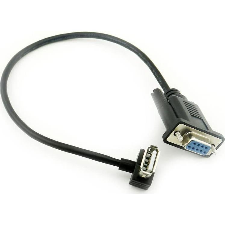 Adaptador Vanki RS232 DB9 Hembra a USB 2.0 Hembra 25cm