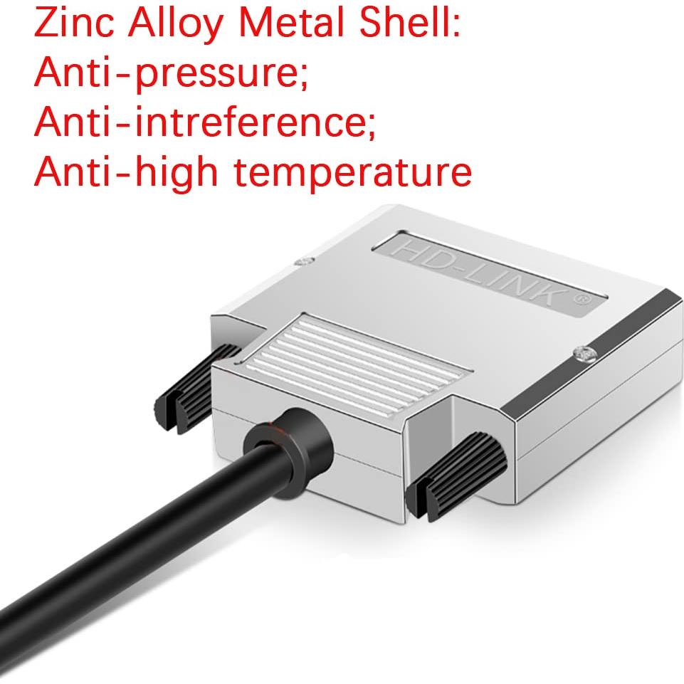 Conector VGA 3+9 Macho ANMBEST con Cable 1.5m 24AWG