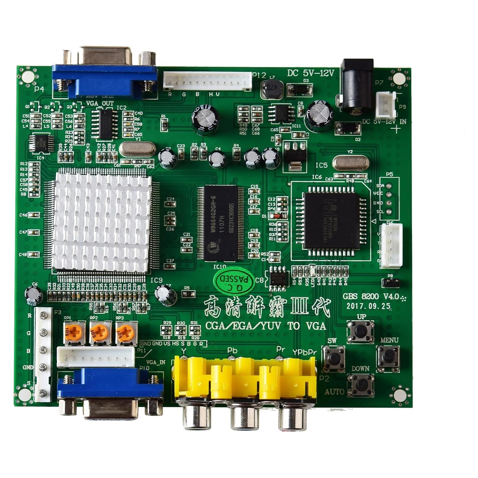 Convertidor de Video RGB CGA EGA a VGA HD Wigearss