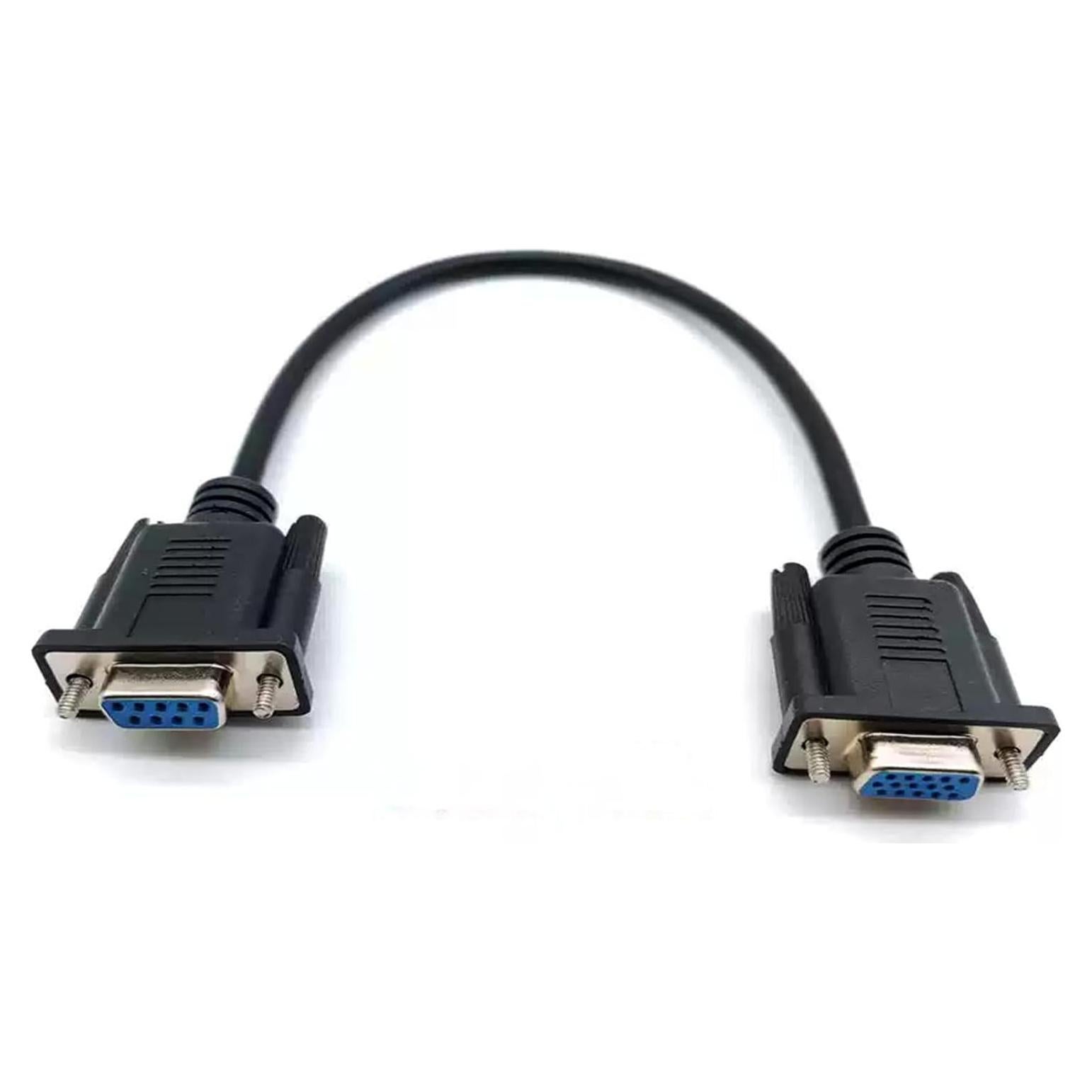 Cable VGA a DB9 hembra 50CM GXMRHWY 15 pines a 9 pines