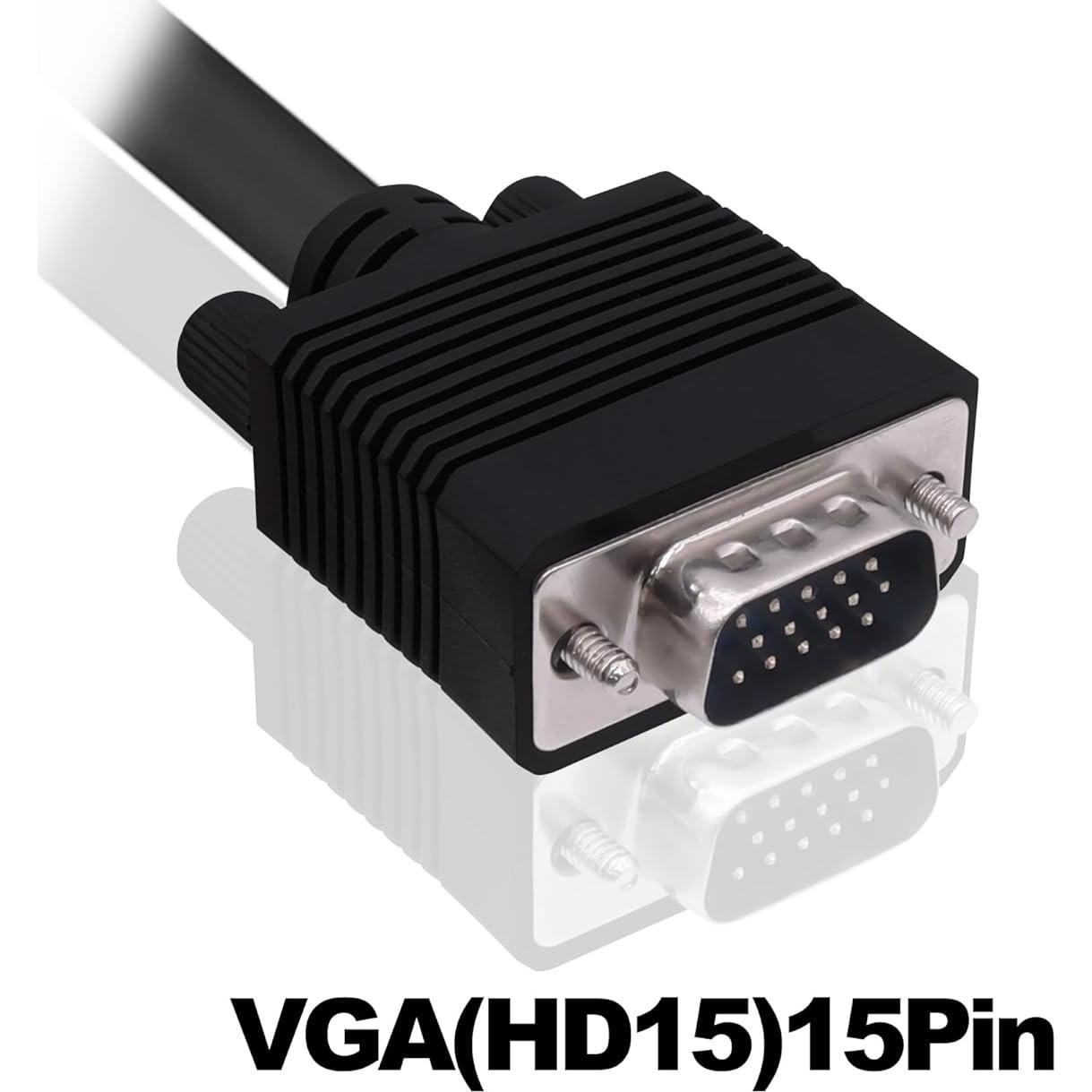 Cable Adaptador VGA a BNC 1.5m HUAXU RGBHV Macho a Macho