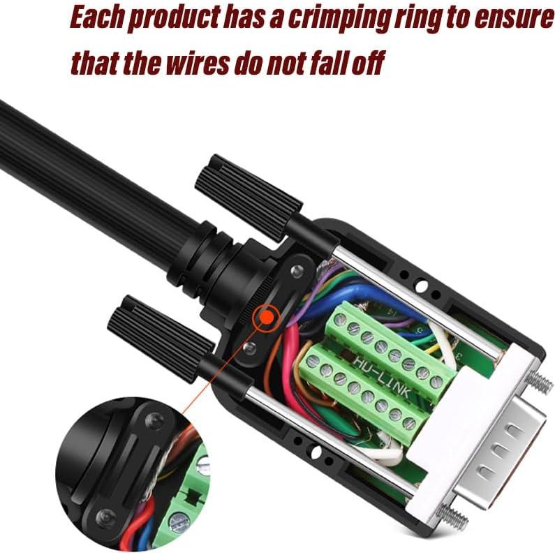 Conector VGA 3+9 Sin Soldadura Rápido Willwewon 15 Pines