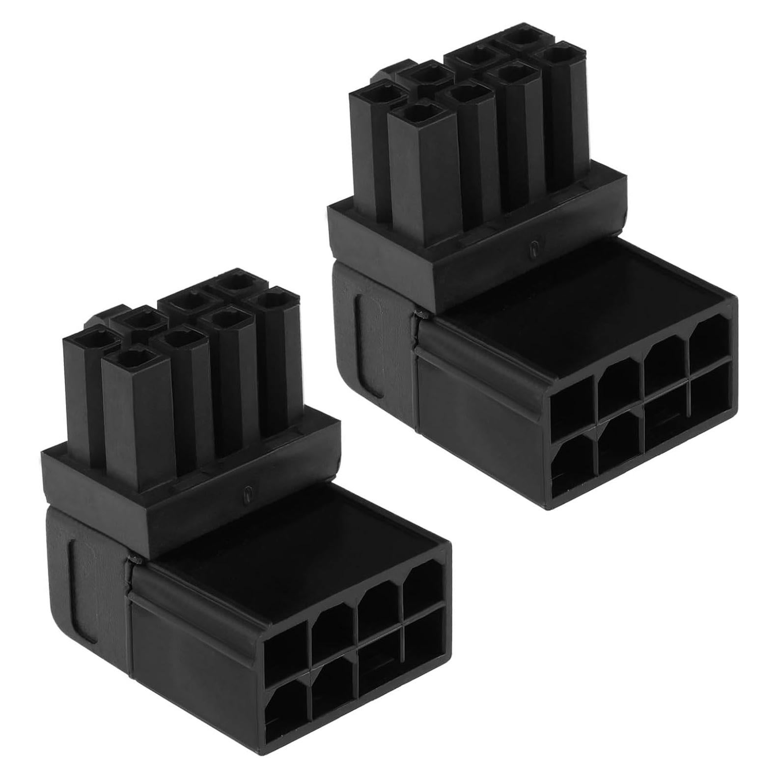 Adaptador de Poder 8PIN 90 Grados eMagTech para GPU Negro