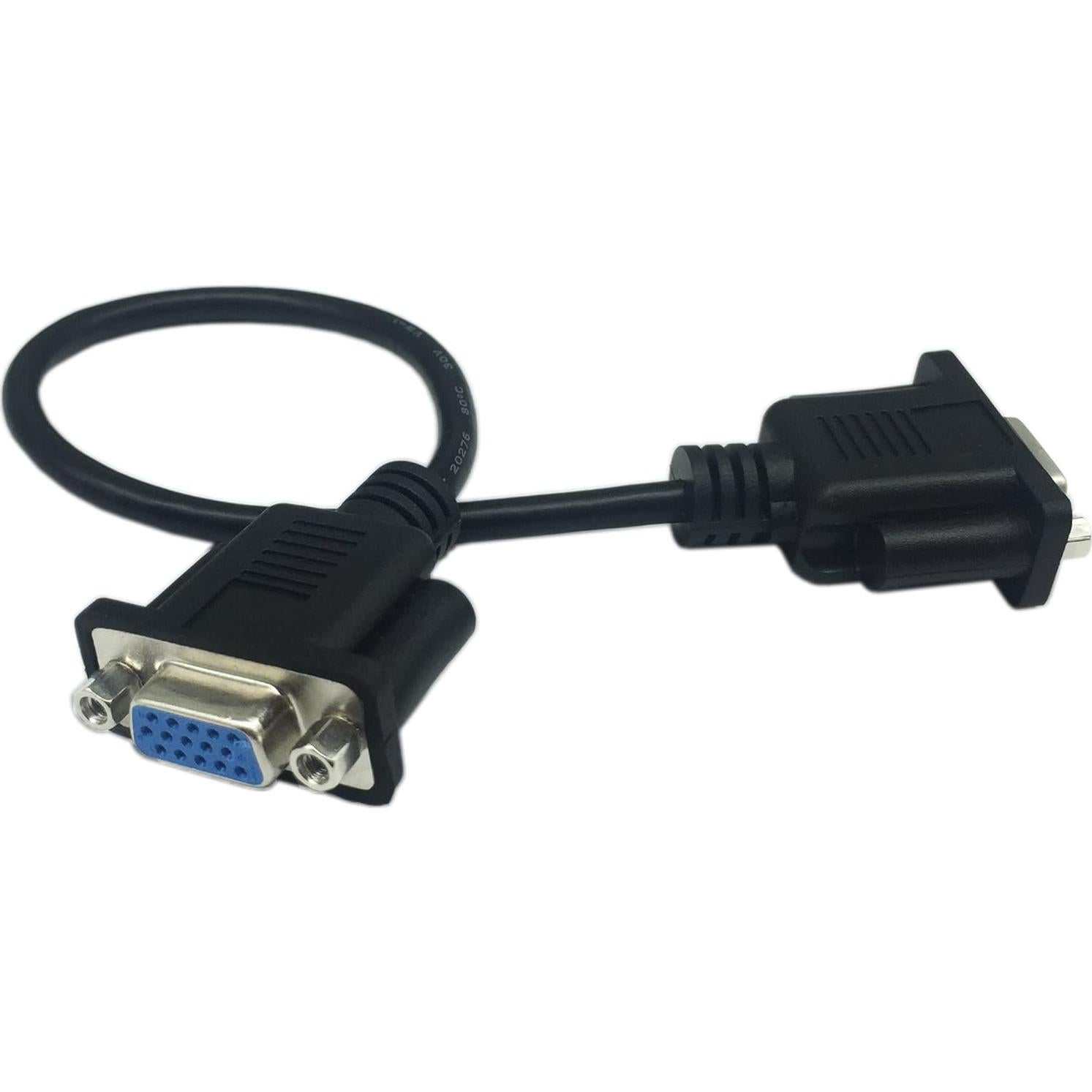 Adaptador VGA 15 Pines Hembra a Hembra CERRXIAN 30.48 cm