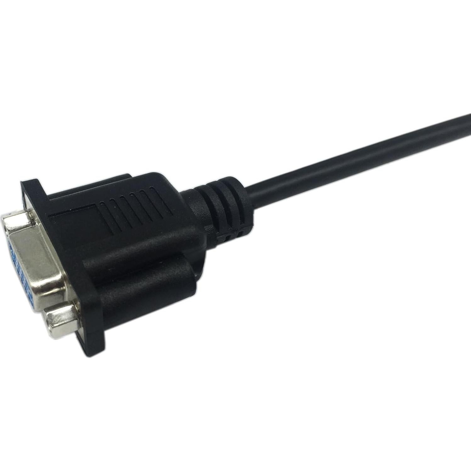 Adaptador VGA 15 Pines Hembra a Hembra CERRXIAN 30.48 cm