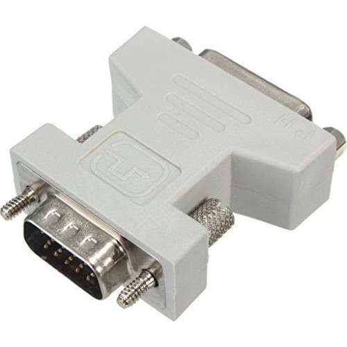 Adaptador DVI-D 24+1 Femenino a VGA Masculino 15 Pines