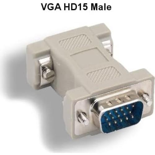 Adaptador KENTEK DB9 a VGA HD15 15 Pines - 0.12 kg