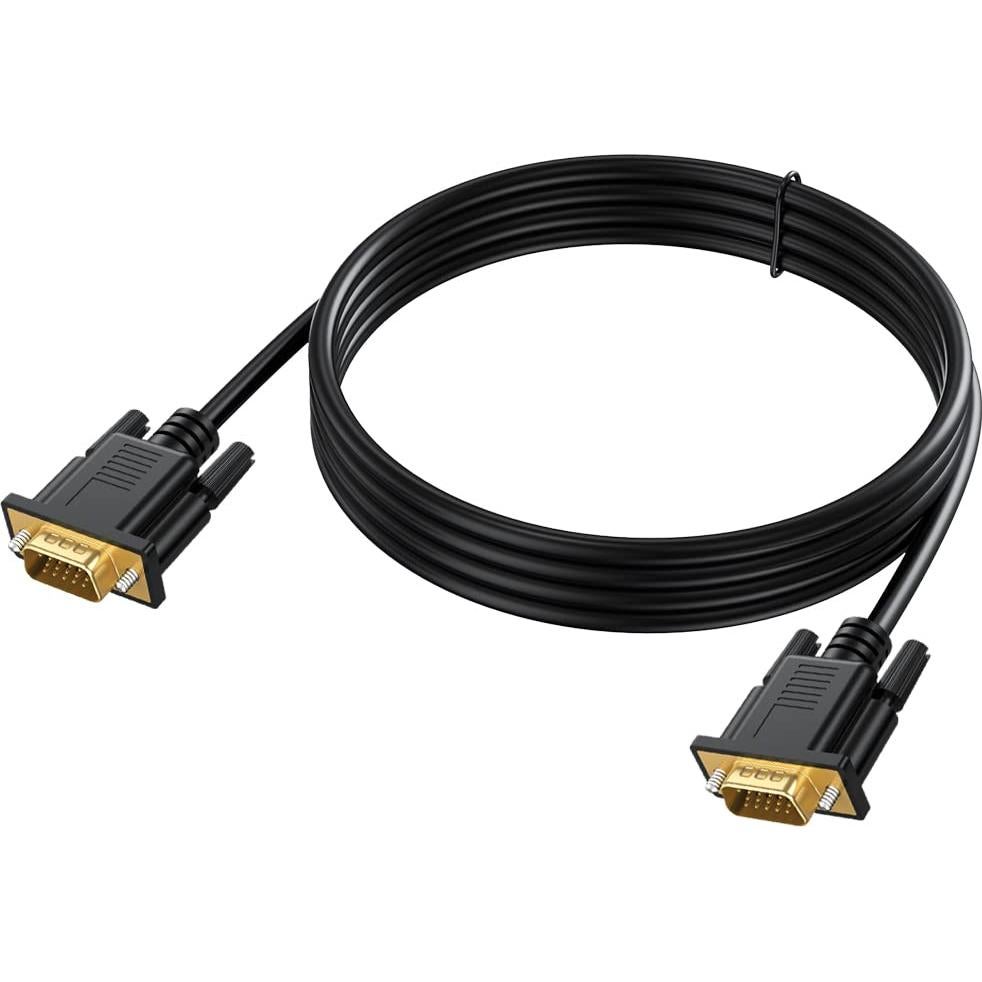 Cable VGA 1.83M UVOOI Macho a Macho 1080P Full HD