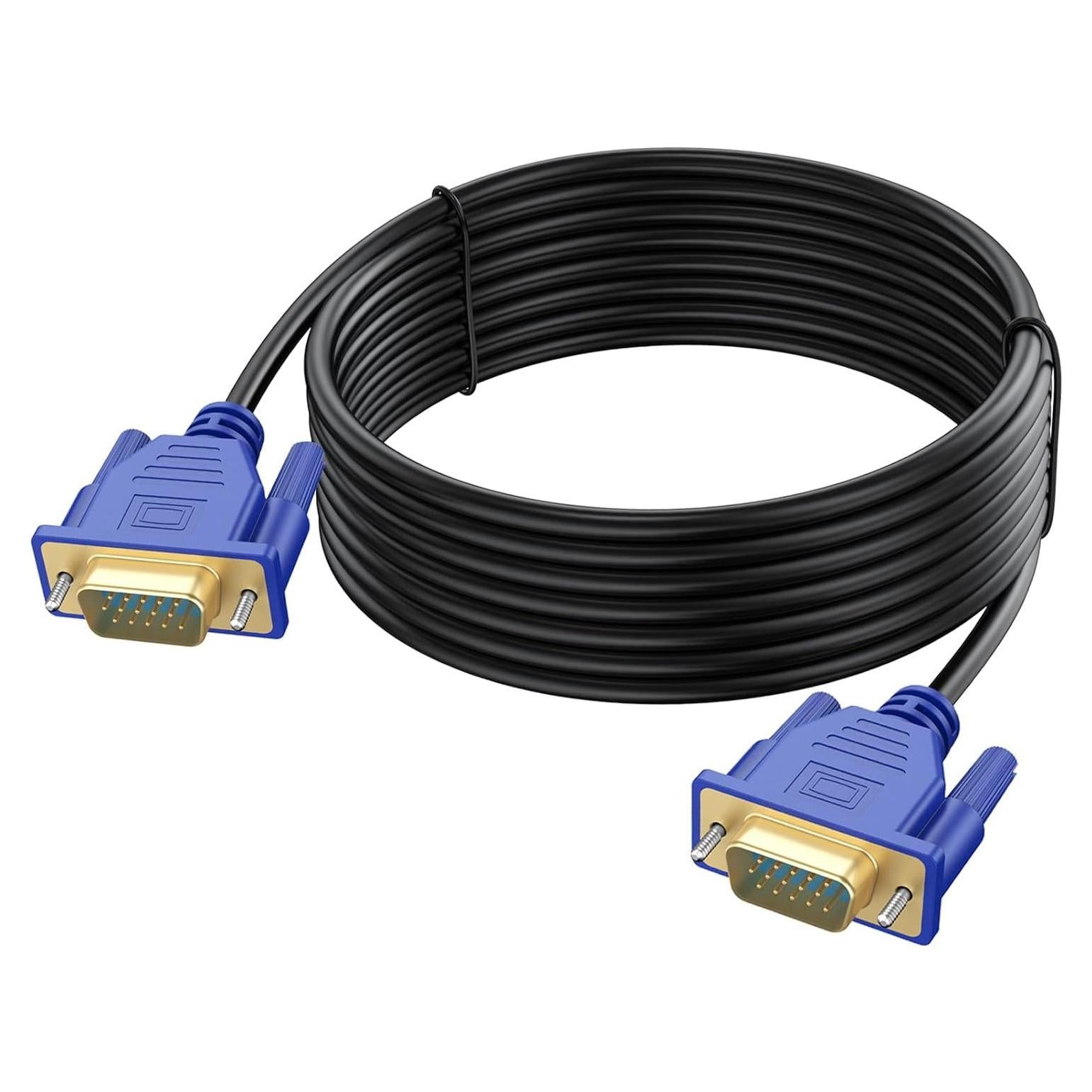 Cable VGA 4.5M UVOOI para Monitor y Proyector 1080P