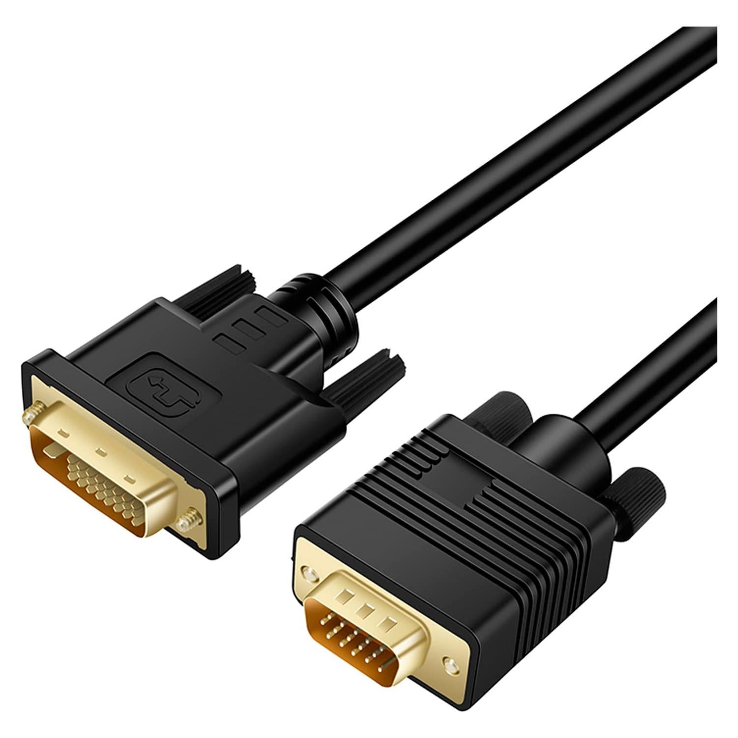 Cable DVI a VGA 7.62m Kirzi 1080P Full HD Unidireccional