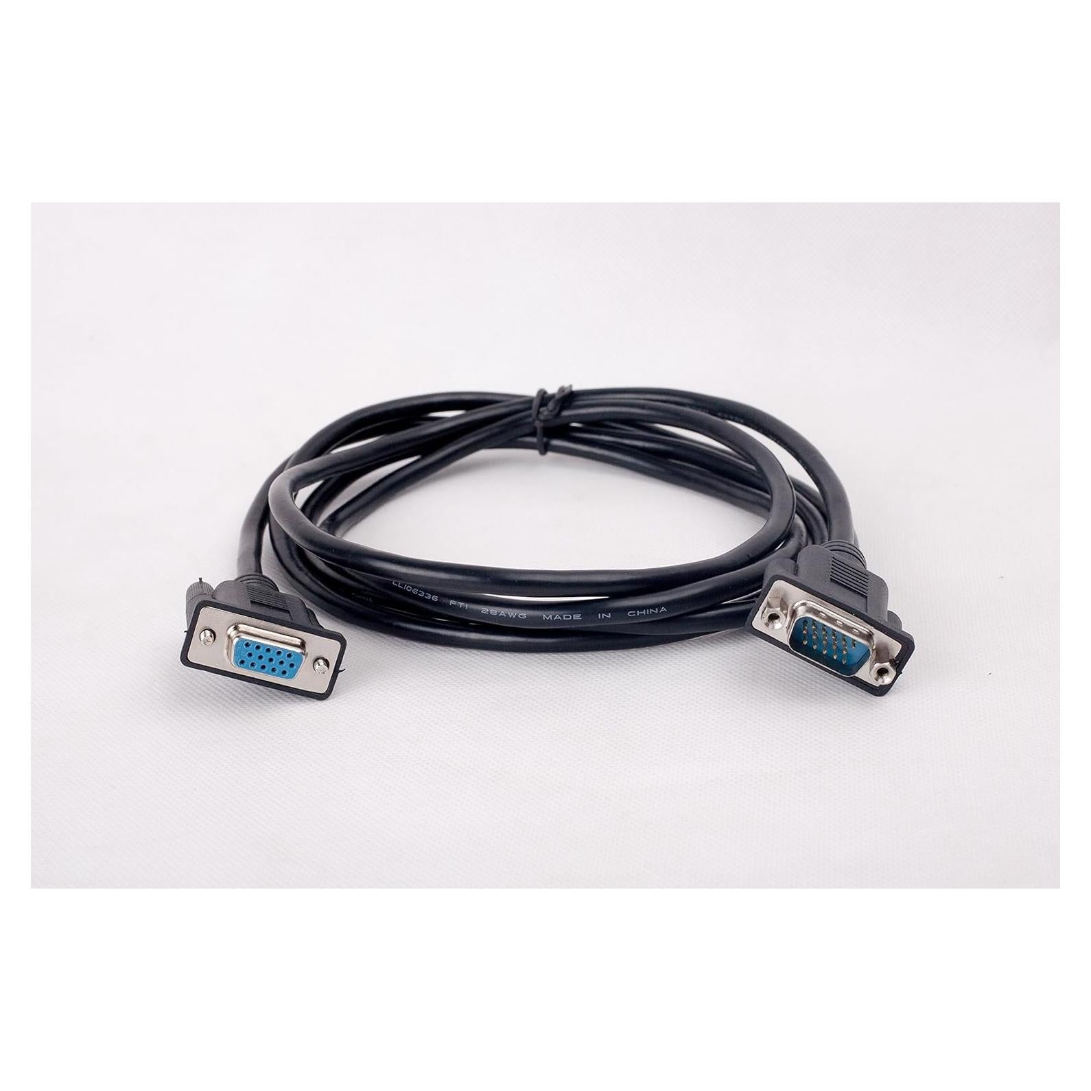 Cable de Extensión VGA 15 Pines Macho a Hembra SummitLink 1.83m