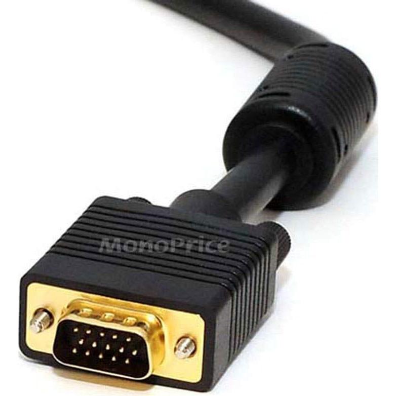 Cable Super VGA Monoprice 15.24m Macho a Hembra CL2