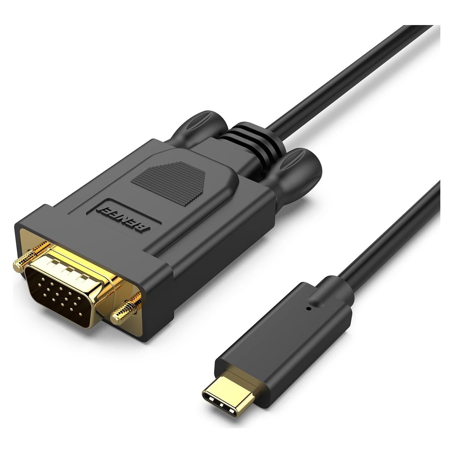 Cable USB C a VGA BENFEI 1.83m Compatible con MacBook y Samsung