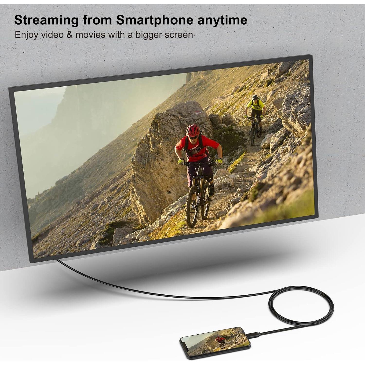 Cable USB C a VGA BENFEI 1.83m Compatible con MacBook y Samsung