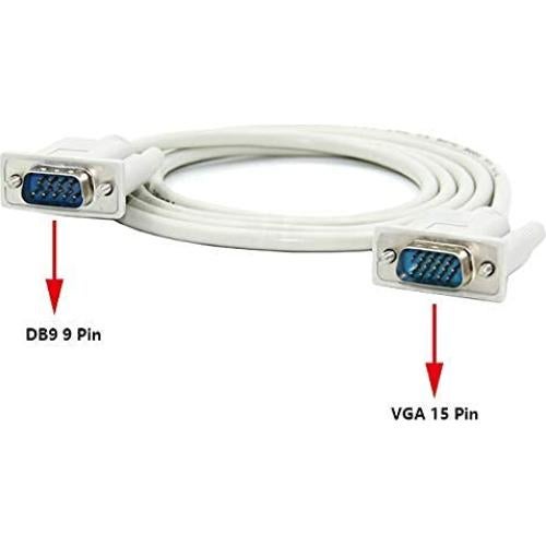 Cable adaptador RS232 DB9 a VGA 1.35M Yohii