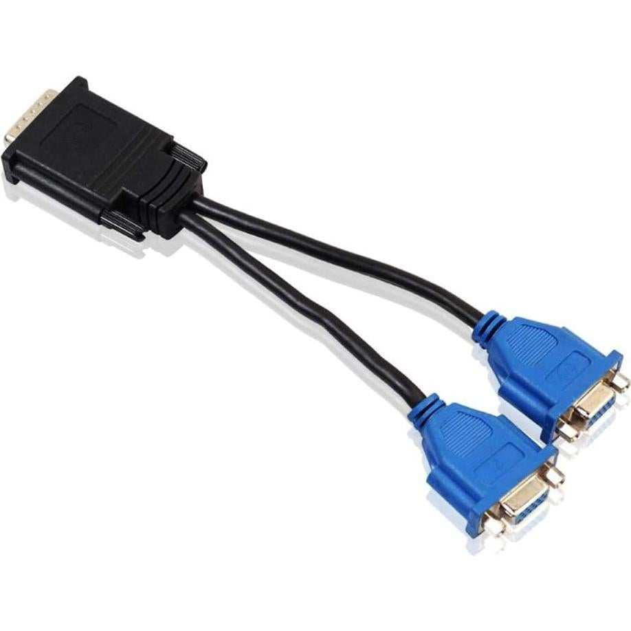 Adaptador DMS-59 Macho a Doble VGA Hembra Blacell
