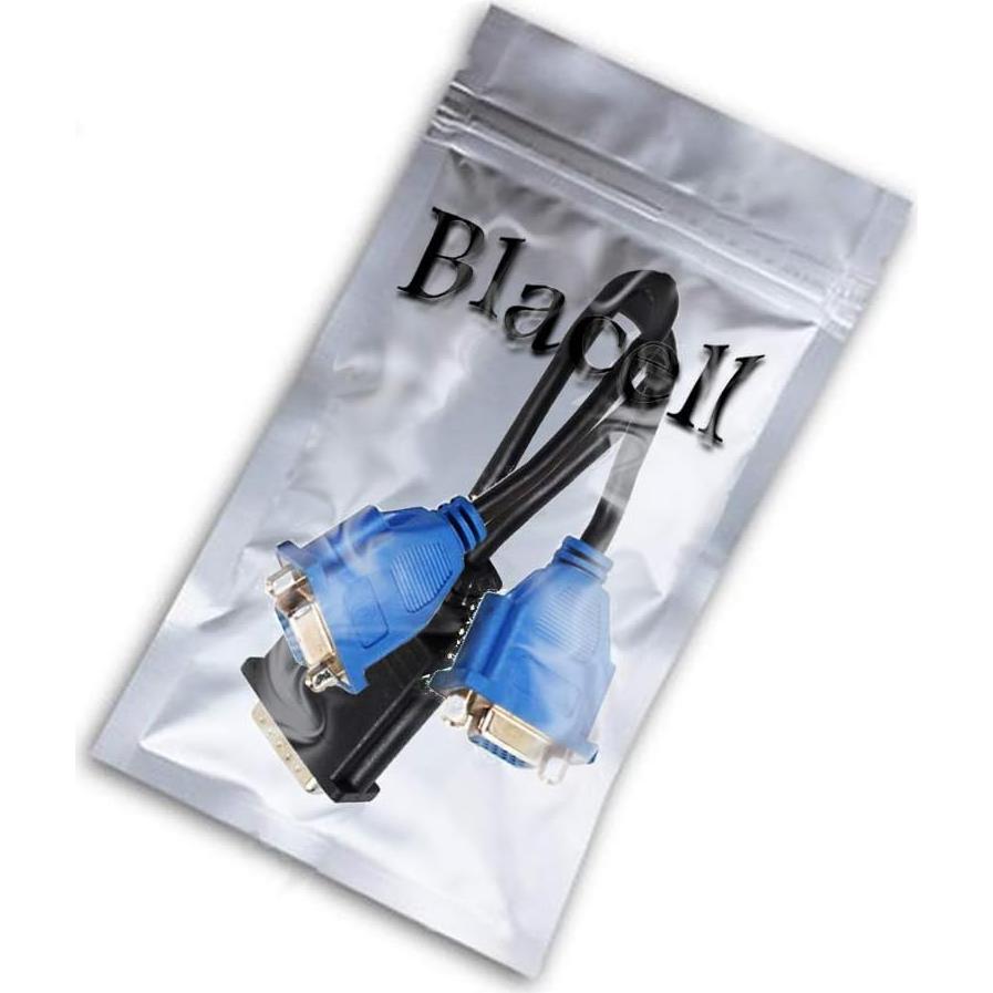 Adaptador DMS-59 Macho a Doble VGA Hembra Blacell